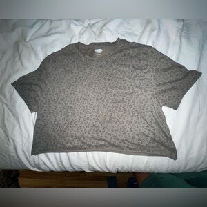 Old navy soft washed crop t shirt